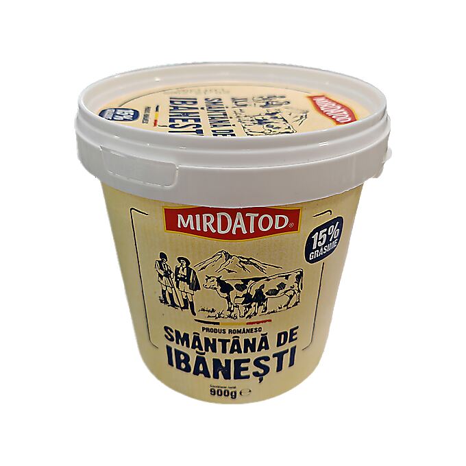 Smantana de Ibanesti 20% 900 gr. Mirdatod
